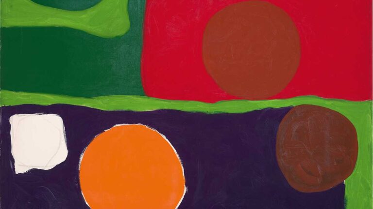 Patrick Heron Five Discs 1963 1963