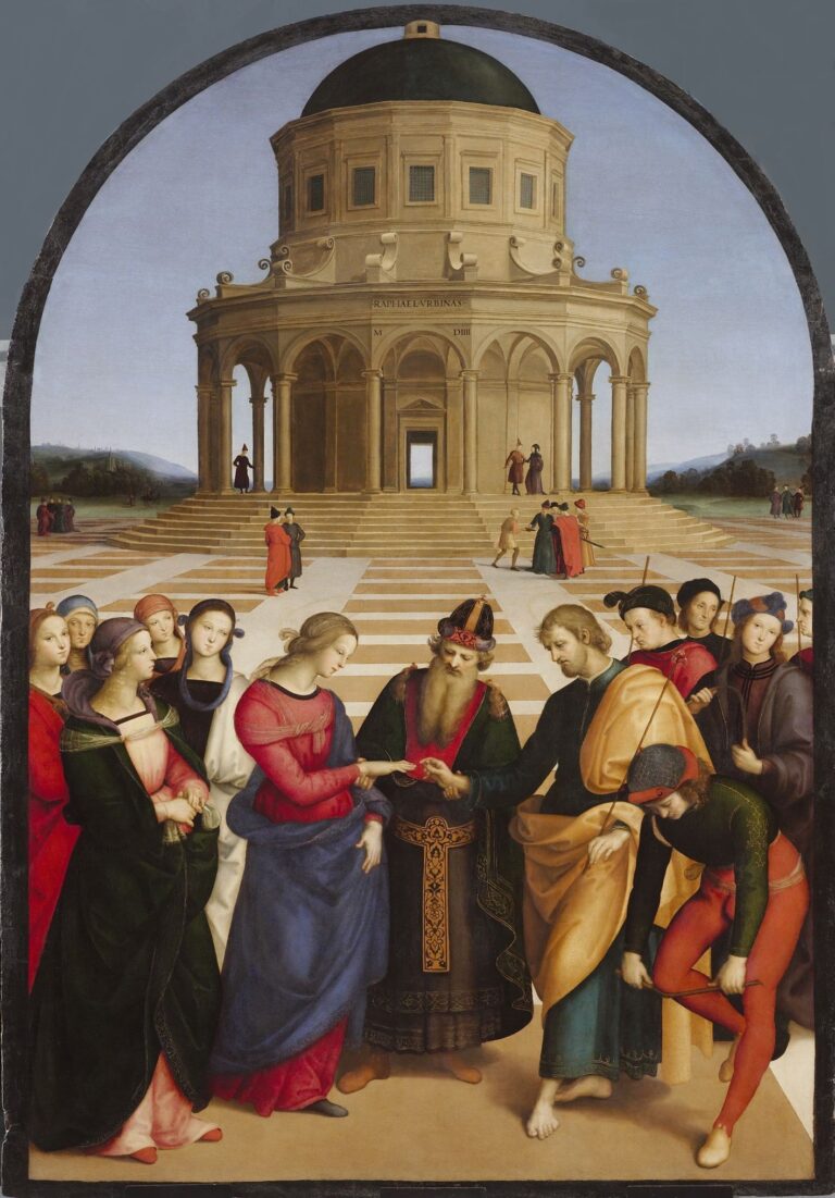 The Marriage of the Virgin in Brera