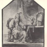 Gerbrand-van-den-Eeckhout--Woman-at-Drsssing-Table-(1643)-black-chalk-and-grey-washweb